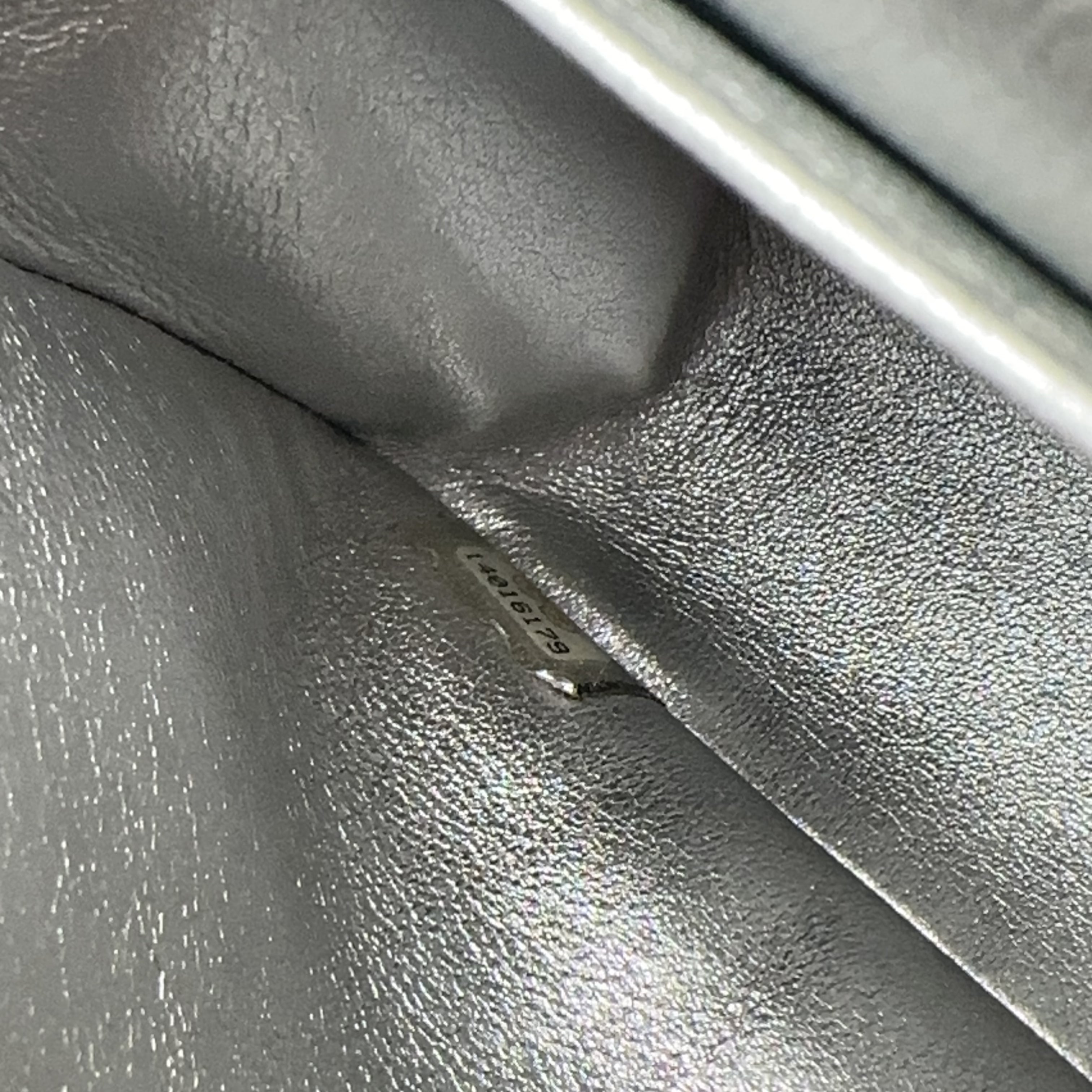 Chanel Silver Medium Double-Hinged CF Chain Bag