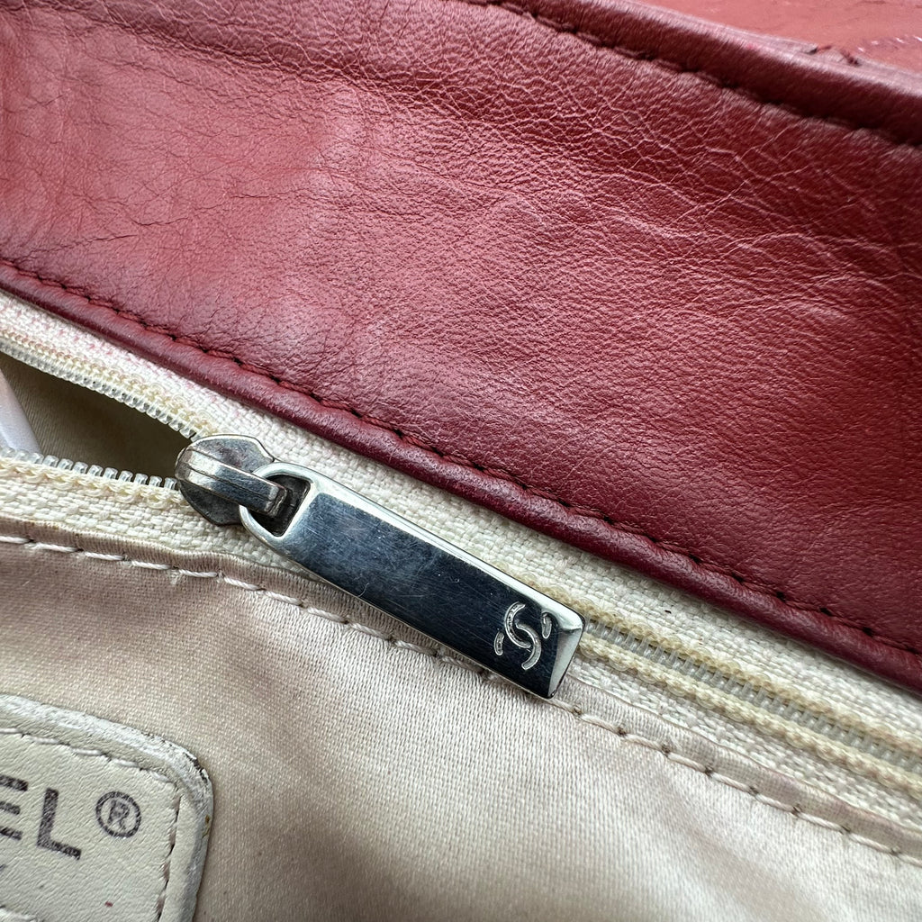 Chanel Red 2.55 Clutch Shoulder Bag